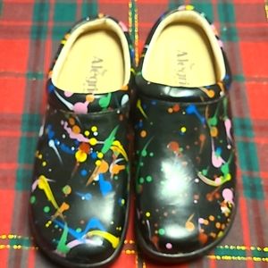 ALEGRIA Kayla Black Splash slip resistant.  Size 38 (7-7.5)